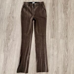 ALC Insanely Cool & Slimming Wool Plaid Trousers Sz 2 NWT $590!!